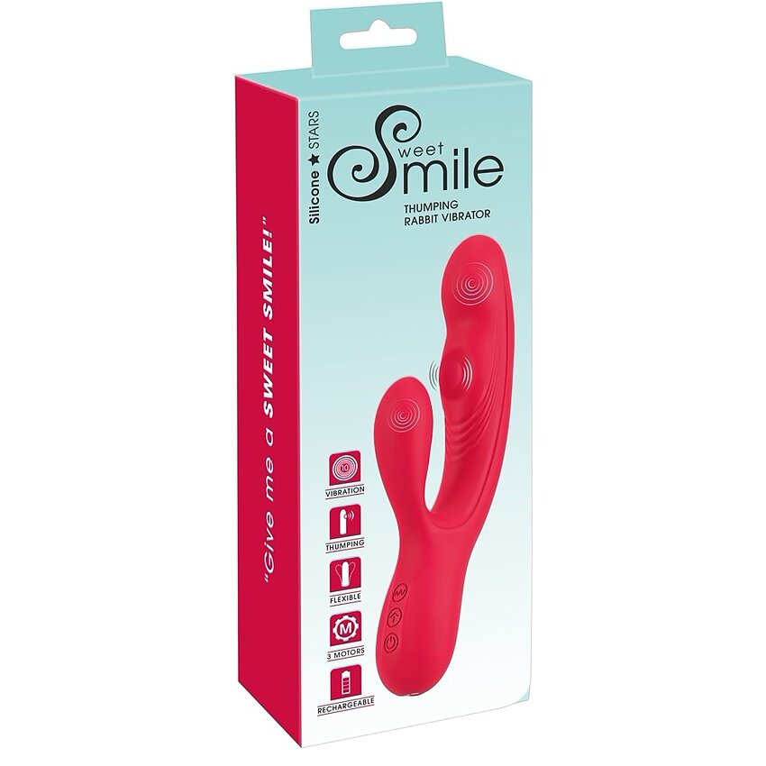 Sweet Smile Thumping Rabbit — 10+5 Moduri, Reîncărcabil