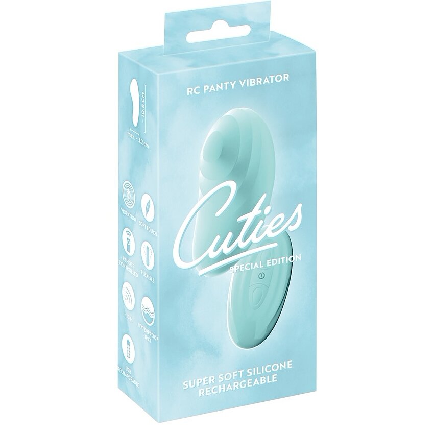 cuties RC Panty - Vibrator Discret, 10 Moduri, Reîncărcabil