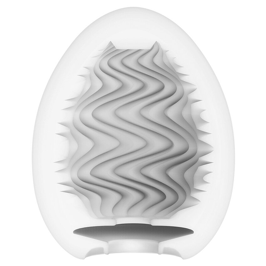 TENGA Egg Wind Single Sleeve elastic compact și discret Alb