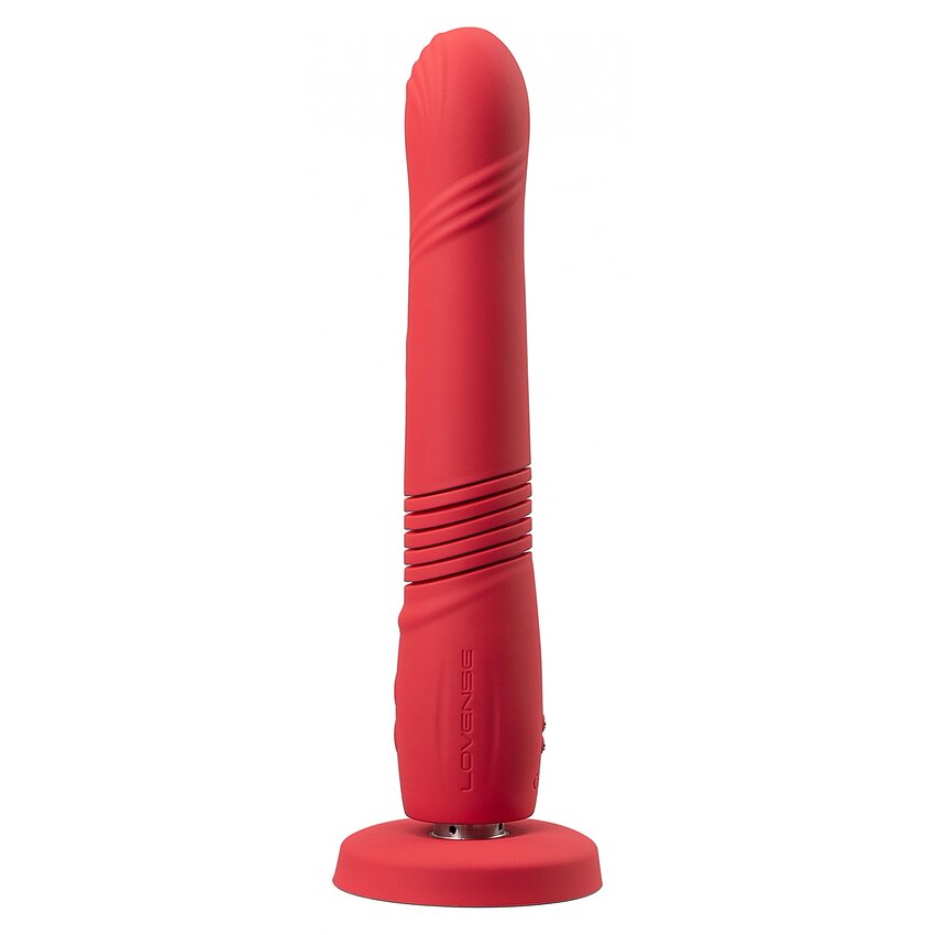 Vibrator Lovense Gravity Thrusting Roșu