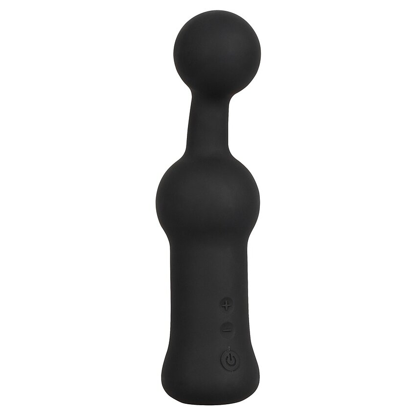 Black Velvets Prostate Vibrator — 10 Funcții, Reîncărcabil Negru