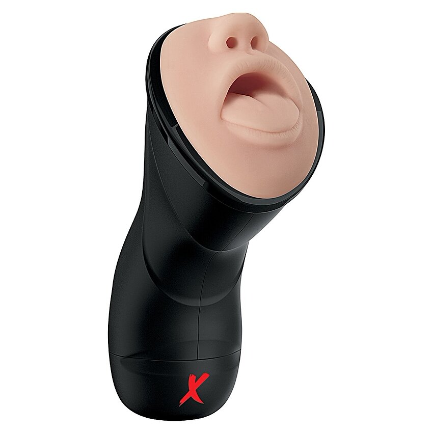 Elite Deep Vibrating Stroker Negru