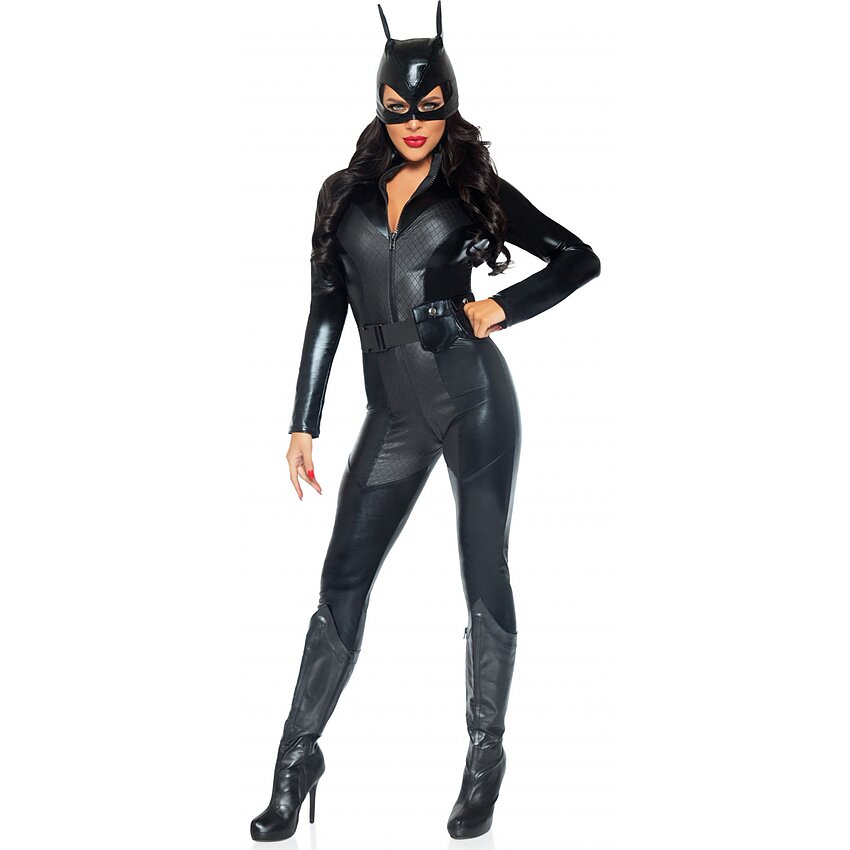 Costum Leg Avenue Captivating Crime Fighter Negru L