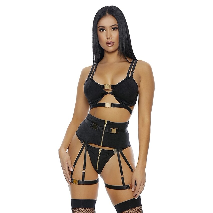 Set Forplay Instant Click Negru XL