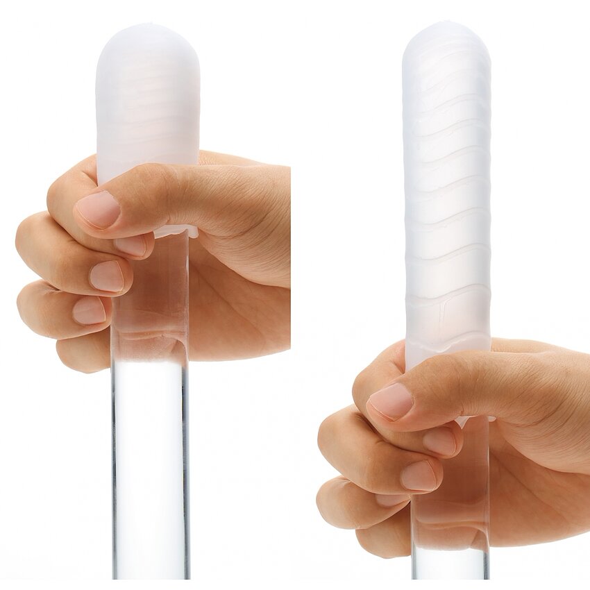 Tenga Pocket Stroker Crystal Mist, Compact și Discret Transparent