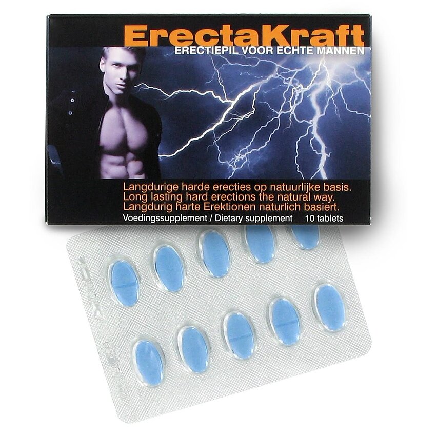 Pastile Erecție ErectaKraft 10 capsule