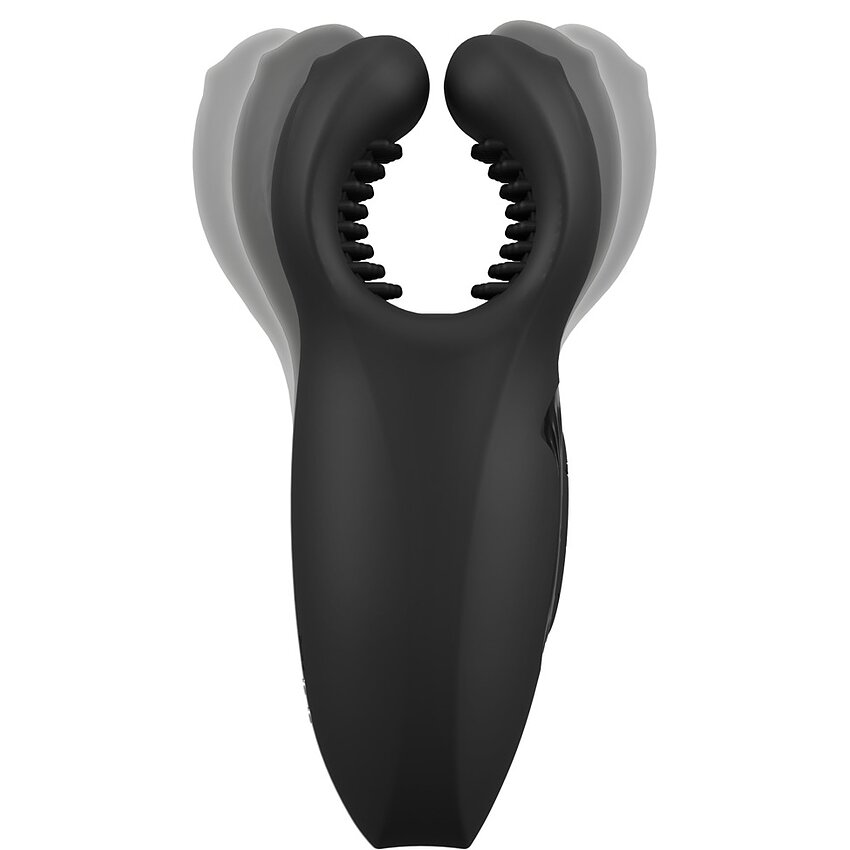 Rebel Man Wand 3 Motoare, 10x10 Moduri, Reîncărcabil Negru