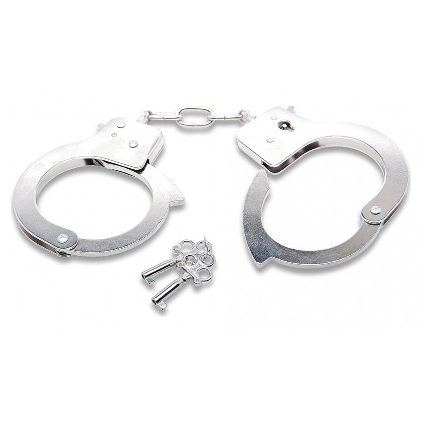 Cătușe Official Handcuffs Metal Argintiu