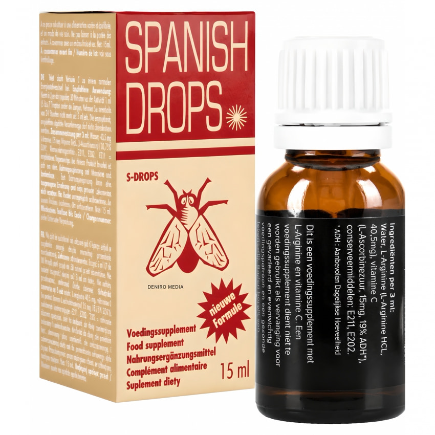Afrodisiac Spanish Fly Drops Gold 15ml