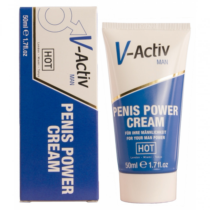 Erecție Prelungită Cremă V-Activ Penis Power 50ml
