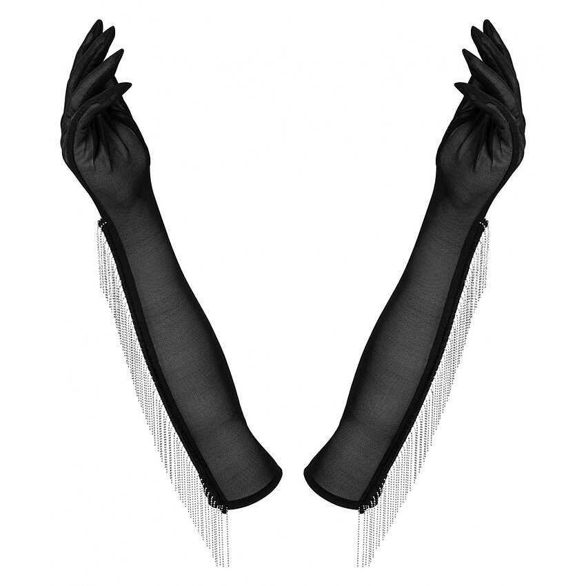 Mănuși Obsessive Milladis Negru S-L