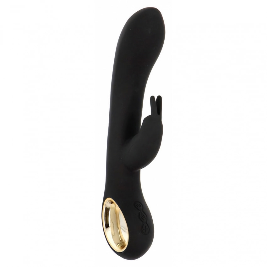 Grip Hot Rabbit Reîncărcabil cu încălzire și 10 Moduri Negru