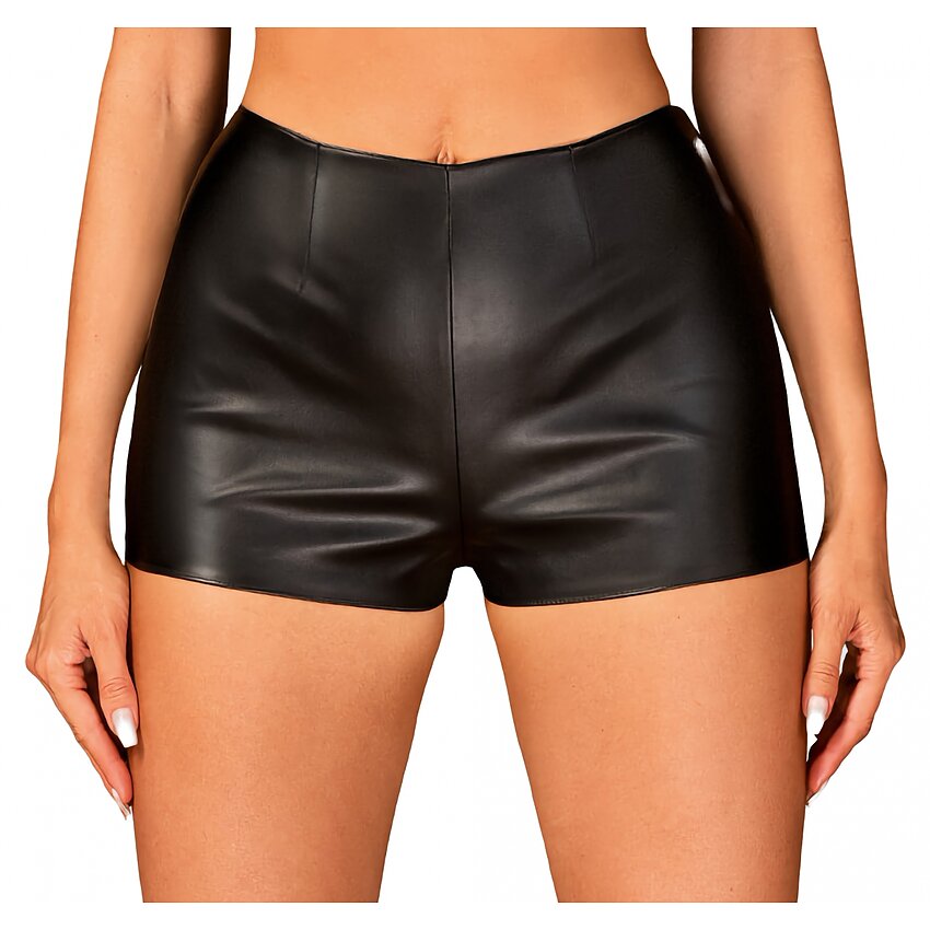 Short Obsessive Hermeza Negru L