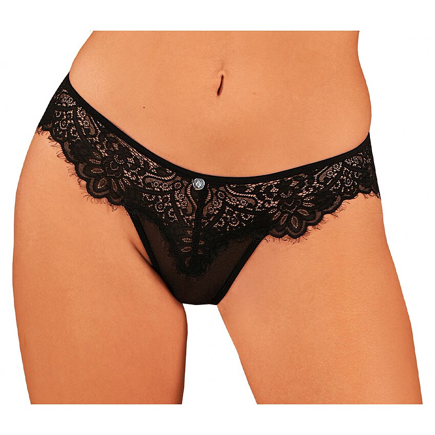 Chilot Obsessive Maderris Panty Negru XS-S
