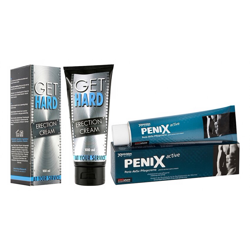 Pachet Cremă Erecție Get Hard + Cremă Potență Penix