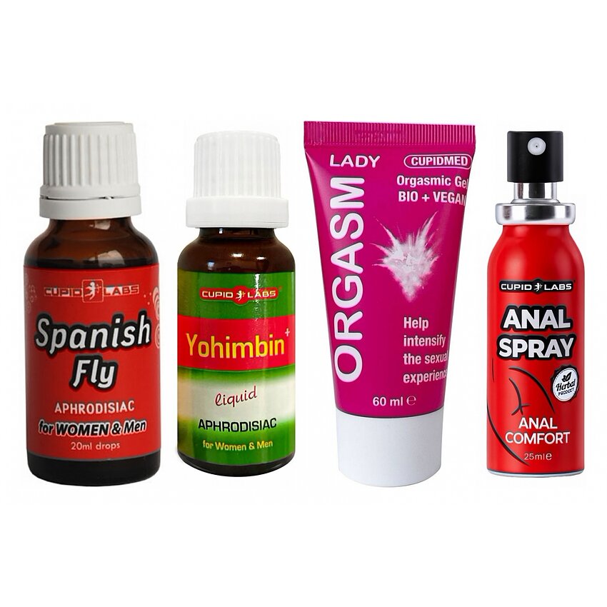 Pachet Plăcere Totală: Kit Libido, Putere şi Confort