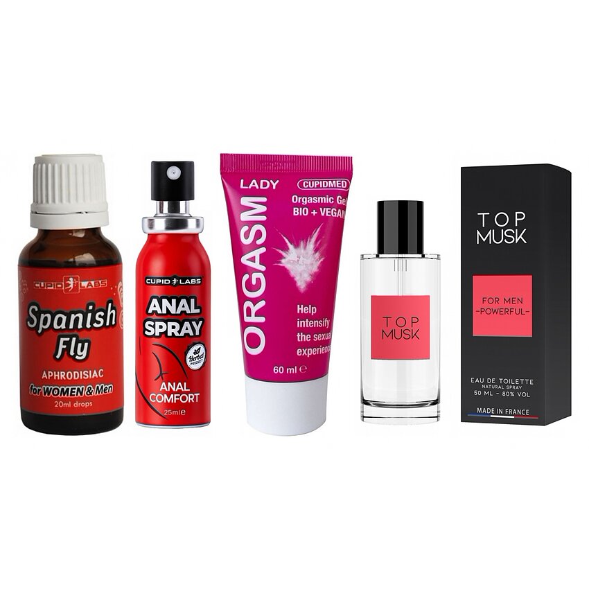 Pachet Seducție Intensă: Kit Plăcere, Dorință