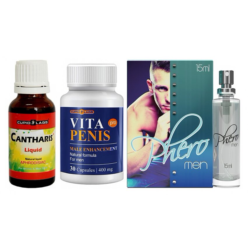 Kit Virilitate: Mărime, Dorință și Atracție Irezistibilă