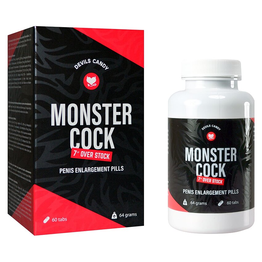 Devils Candy Monster Penis — 60 Capsule, Supliment Bărbați