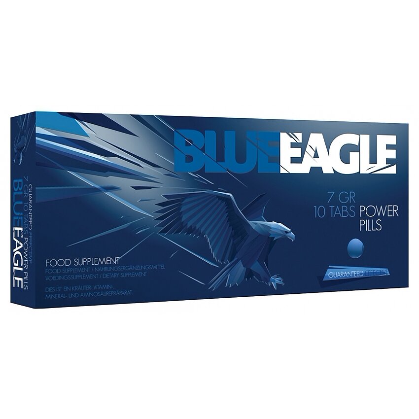 Pastile Erecție Blue Eagle 10 capsule