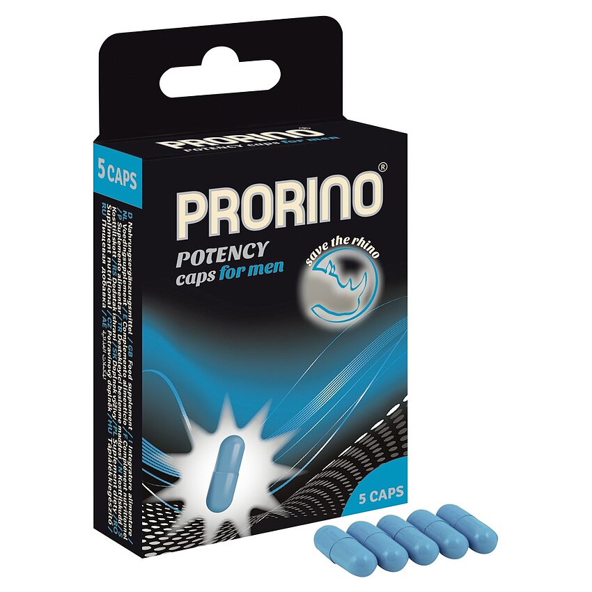 Pastile Potență Prorino 5capsule