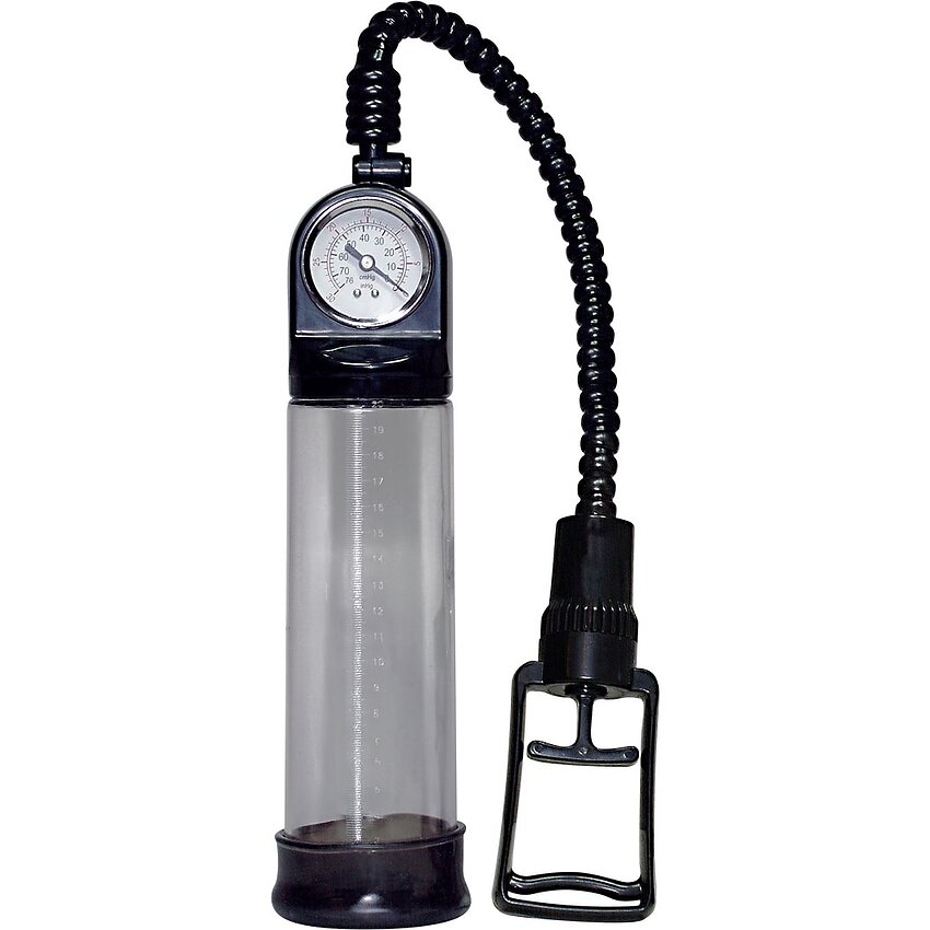 Pompă Penis Deluxe Negru