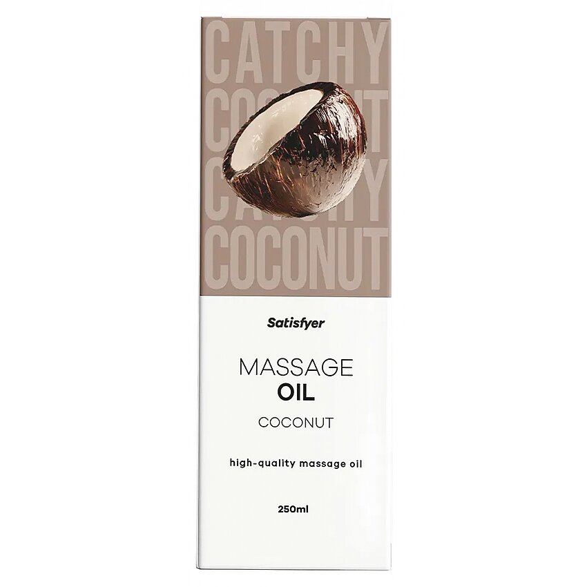 Satisfyer Ulei De Masaj Cocos 250 ml — Piele Catifelată