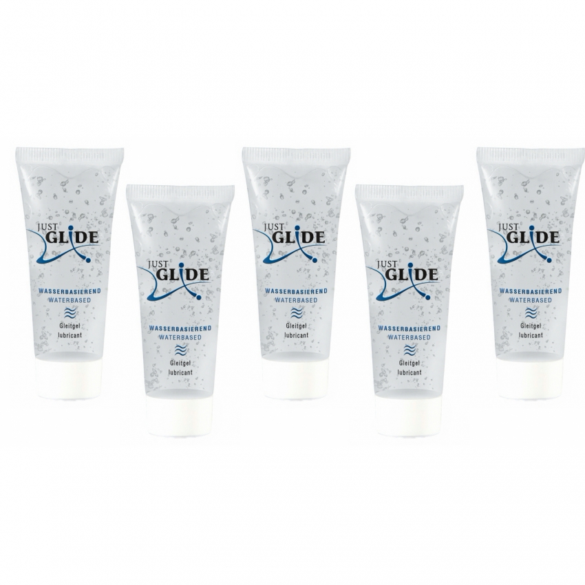 Set Promo 5 x Lubrifiant Just Glide 20ml
