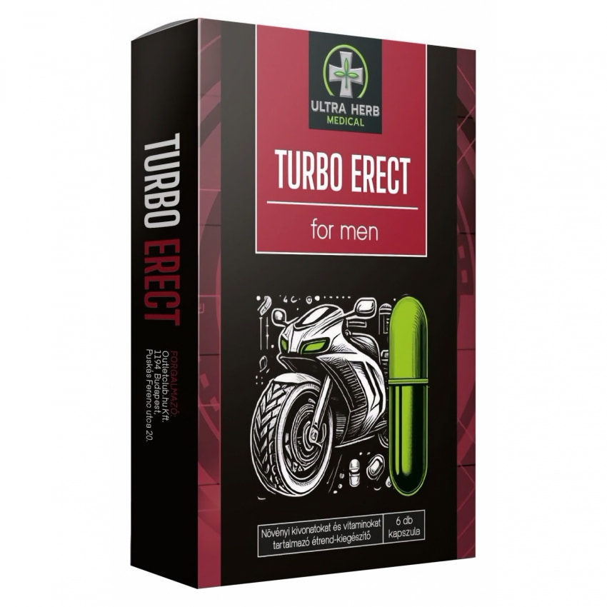 Turbo Power Pills Potență și Vigoare Intimă 6 Capsule