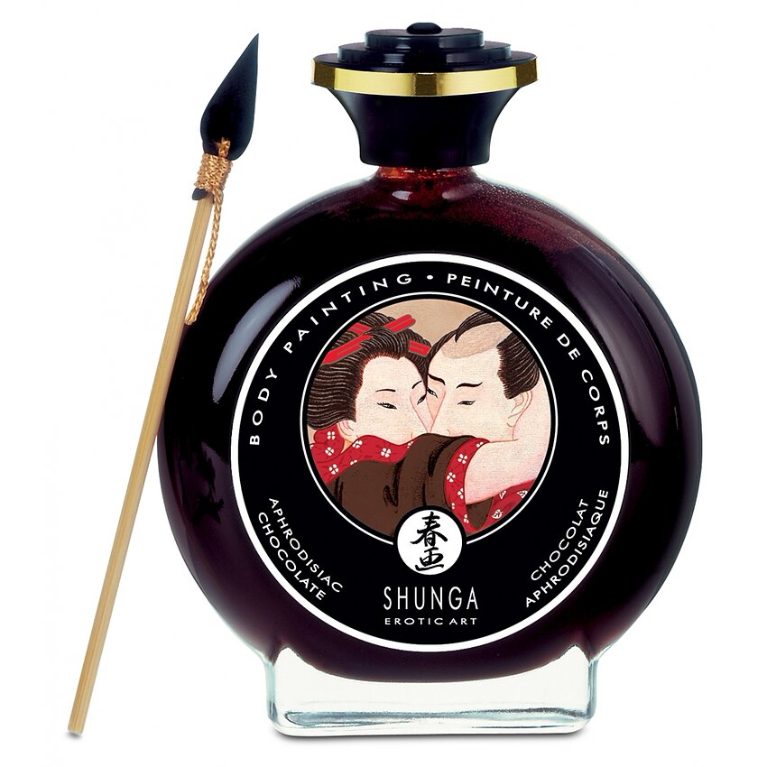 Vopsea Comestibilă Shunga Body Ciocolată 100ml