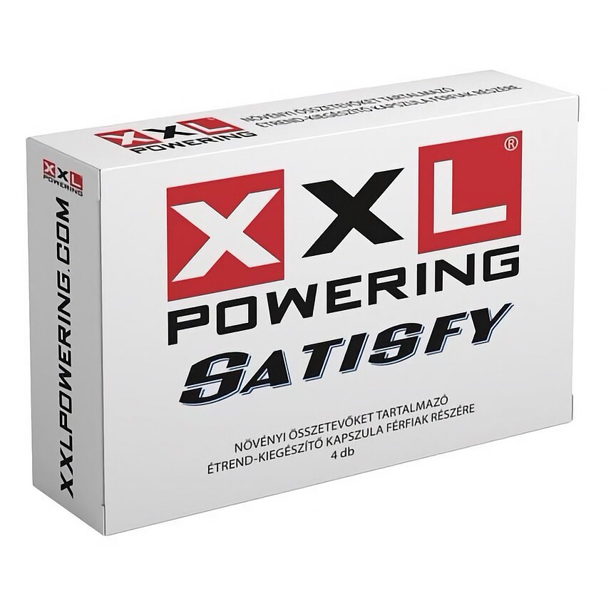 Pastile Potență XXL Powering Satisfy 4capsule